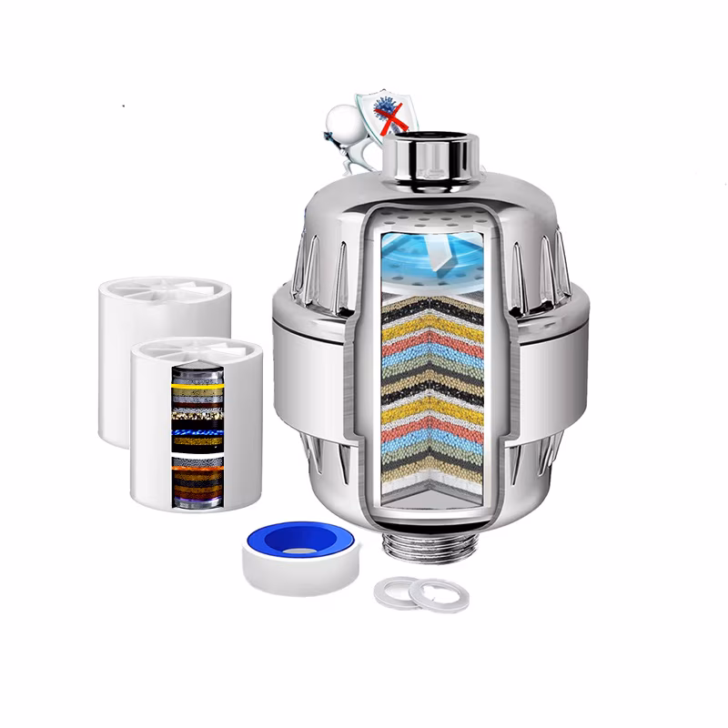 Filtru de dus 25 etape cu Vitamina C si E