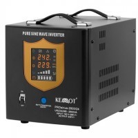 UPS centrale termice 2600VA 1800W KEMOT URZ3429B borne externe 24v necesita 2 acumulatori 12v inseriati unda sinusoida pura